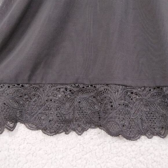 International Intimates Black Baby Doll Size Small Mesh Lining Adjustable Straps - Picture 5 of 11